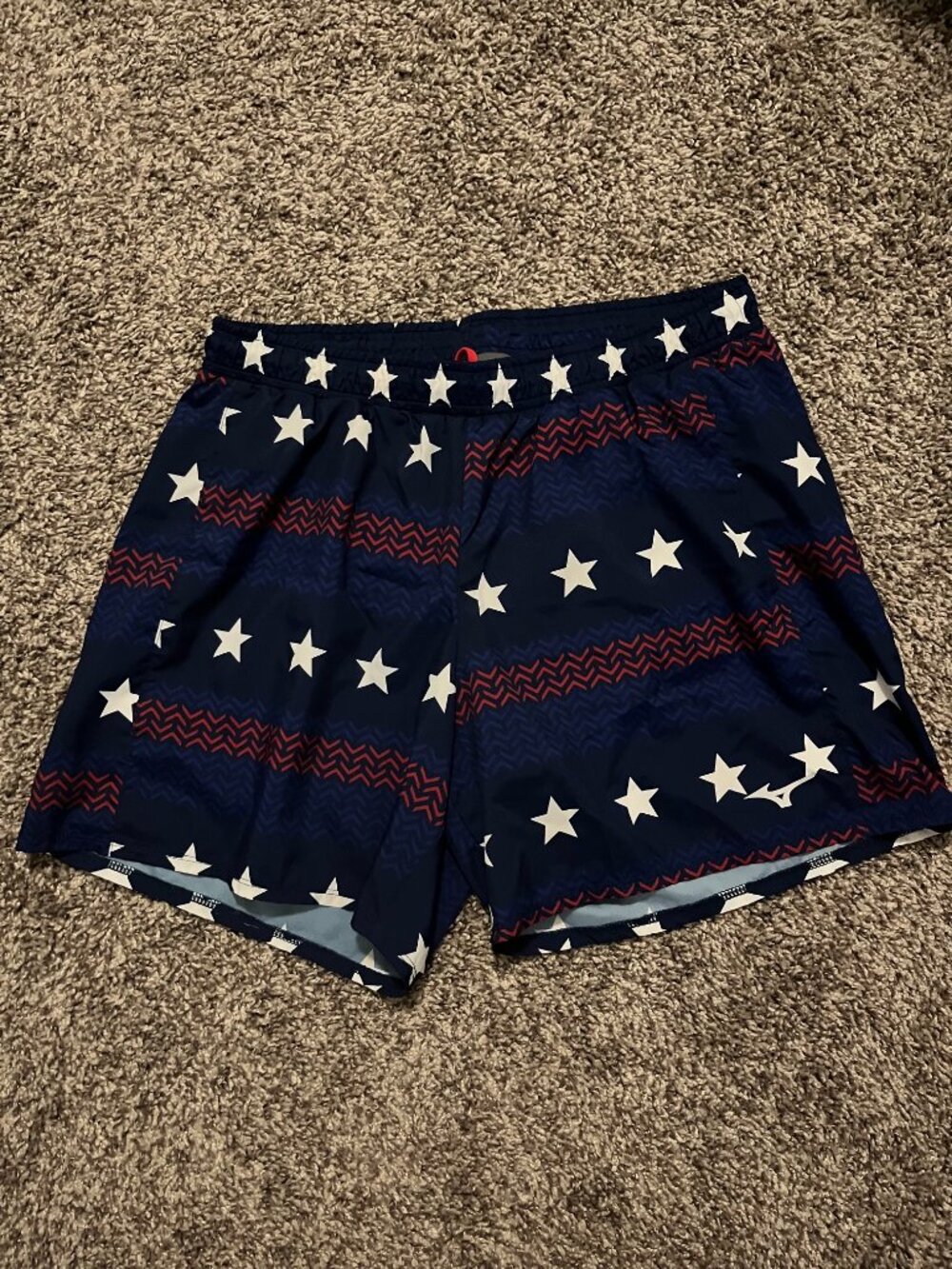 EUC Mizuno Men's Patriotic Running Shorts